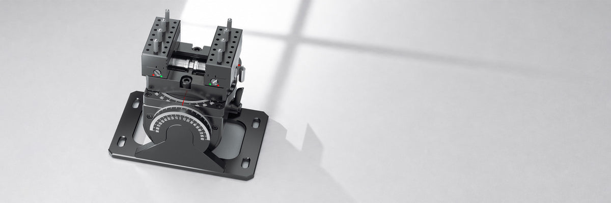 AxiGlide Vise with Turntable from Voguemech