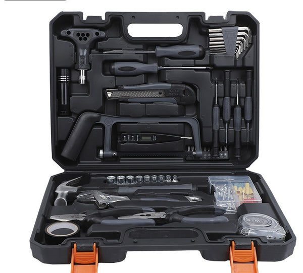 109 Piece Set of Screwdriver, Wrench, Household Hardware Combination, Multifunctional Electrician Repairman,Kit Assorted in Organized Carrying Case