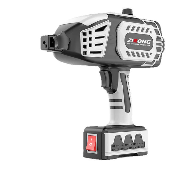 Portable Handheld Welding Machine, 20-120A Portable ARC Welder with 5-Level Current Adjustment & IGBT Inverter, 110V Handheld Stick Welder with Hot Start Function Fit for 1/16-1/8‘’ Welding Rod