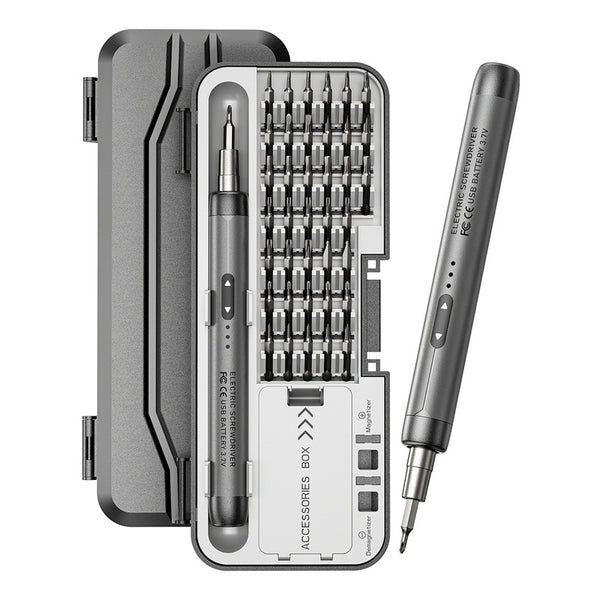 46IN1 Small Precision Electric Screwdriver, Silent, Durable, Long-lasting, Rechargeable, High Torque household maintenance tool